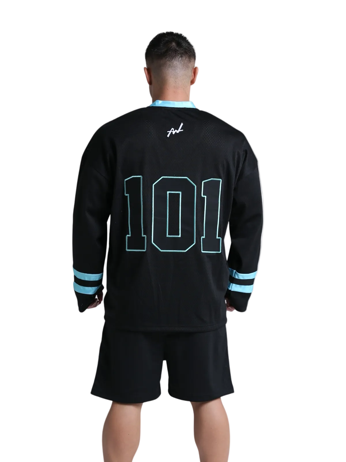 HOCKEY SHIRT STRIVE LONG SLEEVE BLACK