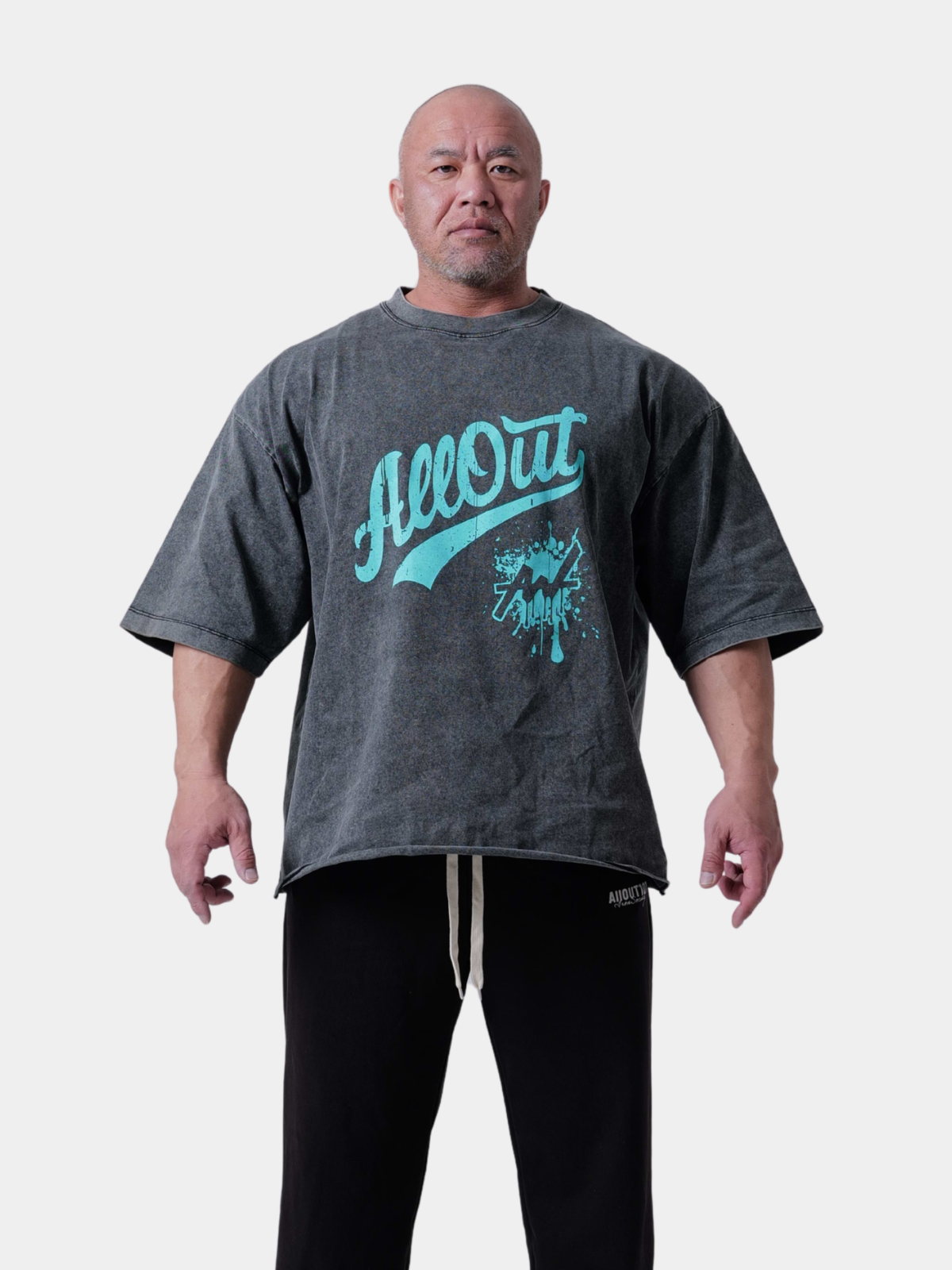 damage cut スウェット Camphor wood トレーナー スウェット damage fade processing cw logo