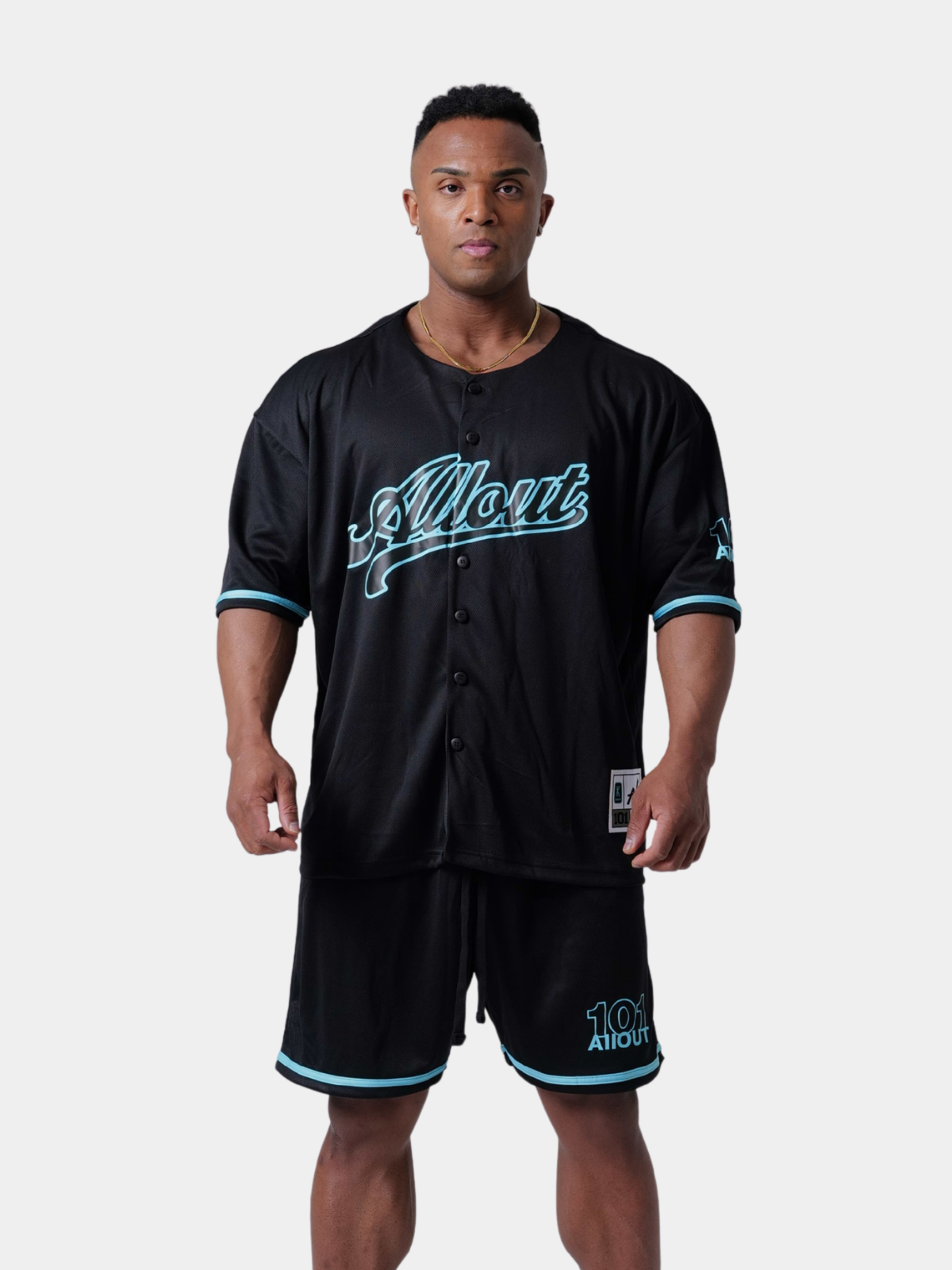 BASEBALL SHIRT LEGACY 101 BLACK
