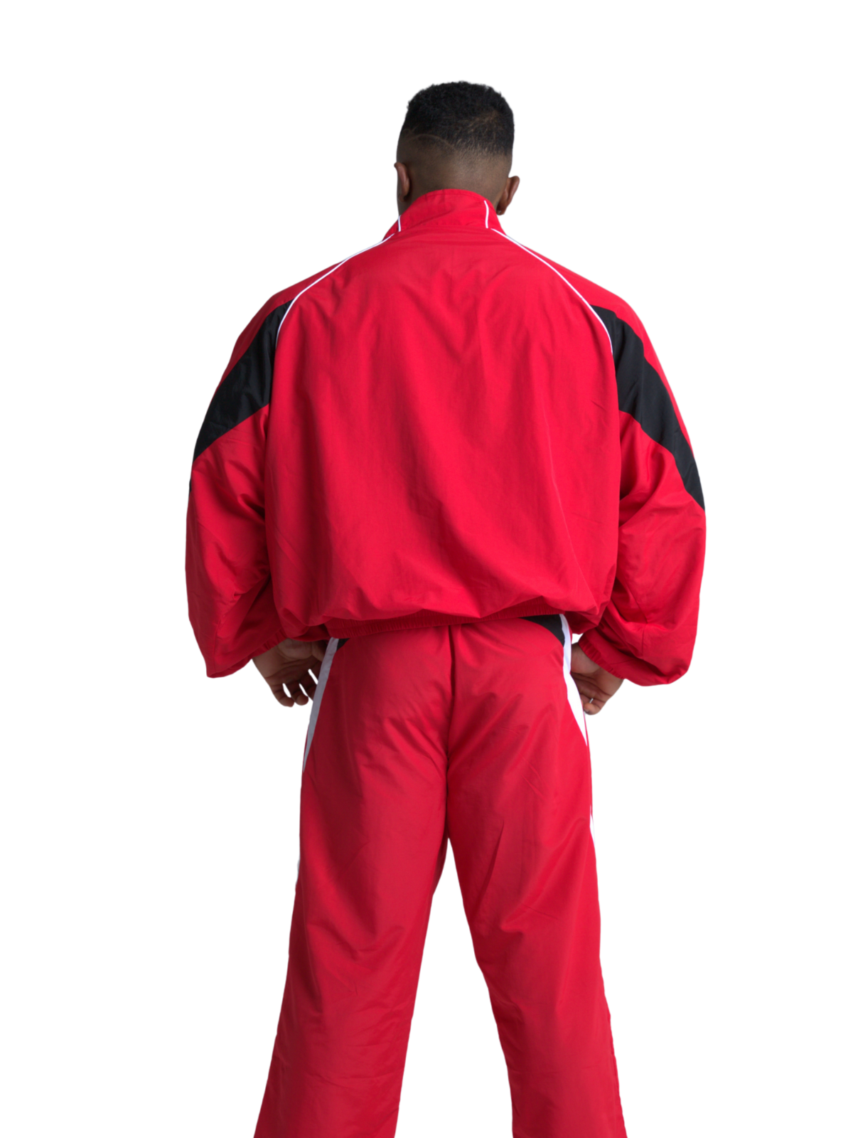 TRACK JACKET WEDGE RED