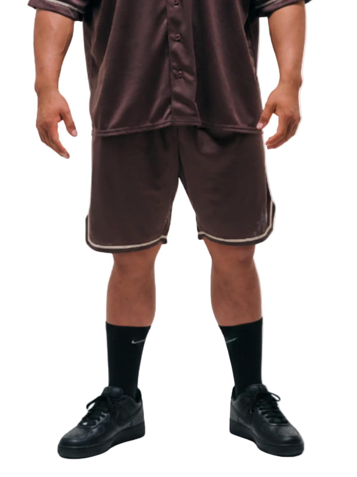GAME SHORTS(BROWN)