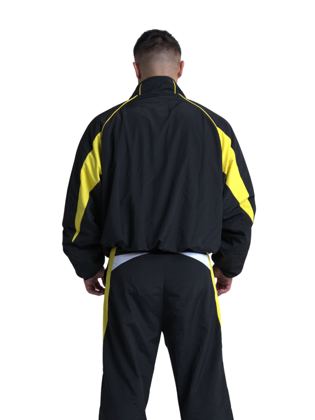 TRACK JACKET WEDGE BLACK