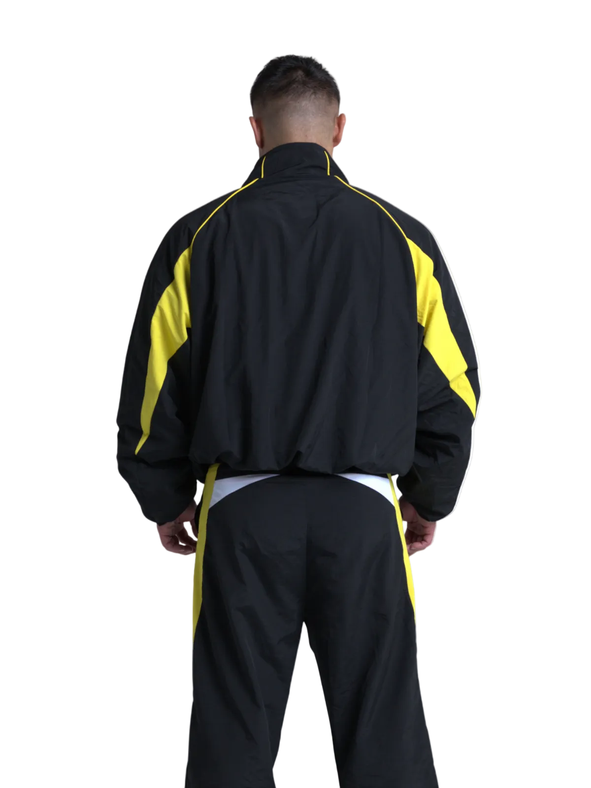 TRACK JACKET WEDGE BLACK