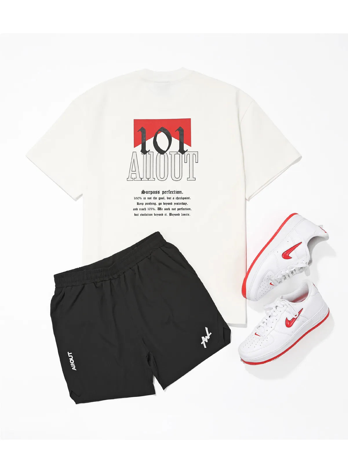 T-shirt CHEVRON EMBLEM【WHITE】