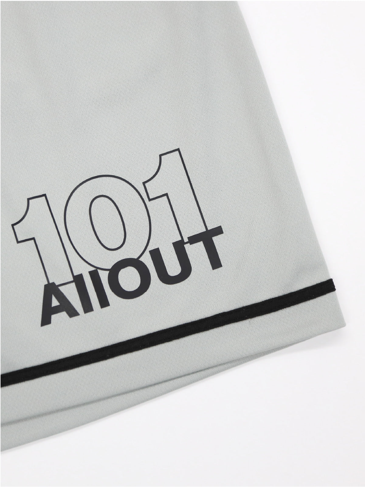 BASEBALL SHIRT GRAY MESH