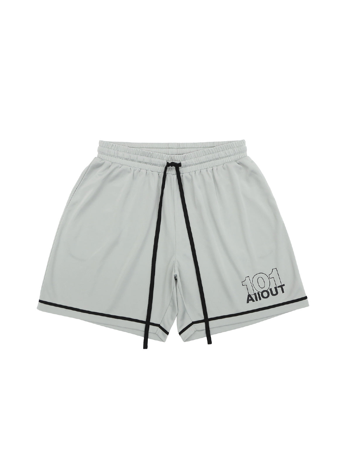 BASEBALL SHORT PANTS GRAY MESH