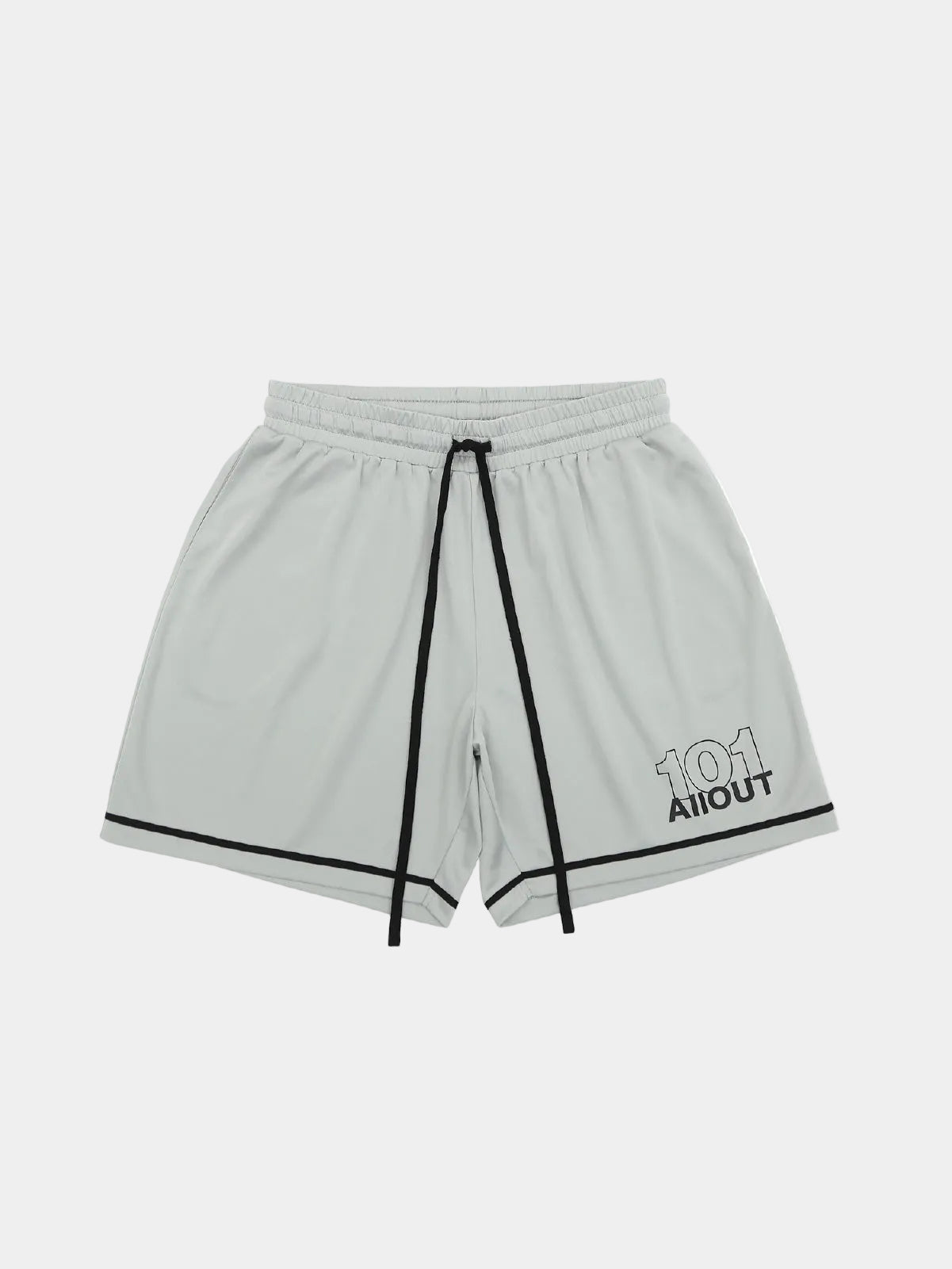 BASEBALL SHORT PANTS GRAY MESH