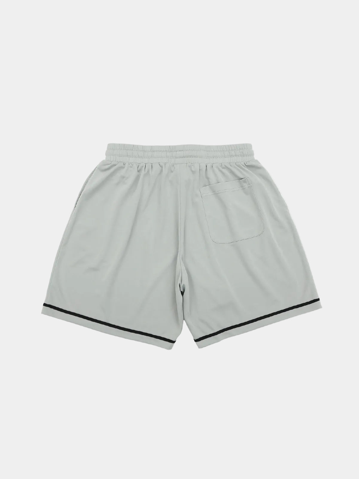 BASEBALL SHORT PANTS GRAY MESH