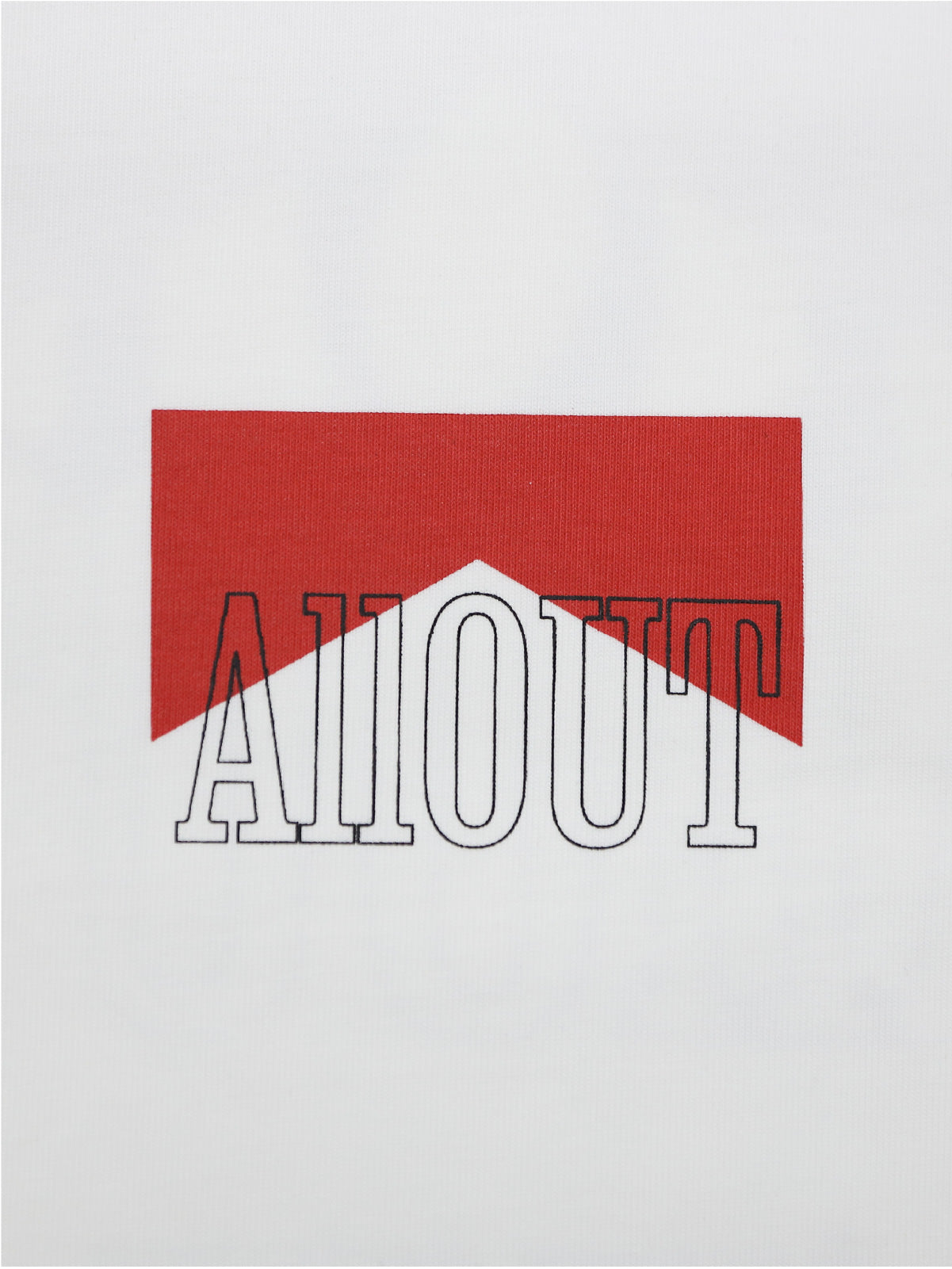 T-shirt CHEVRON EMBLEM【WHITE】