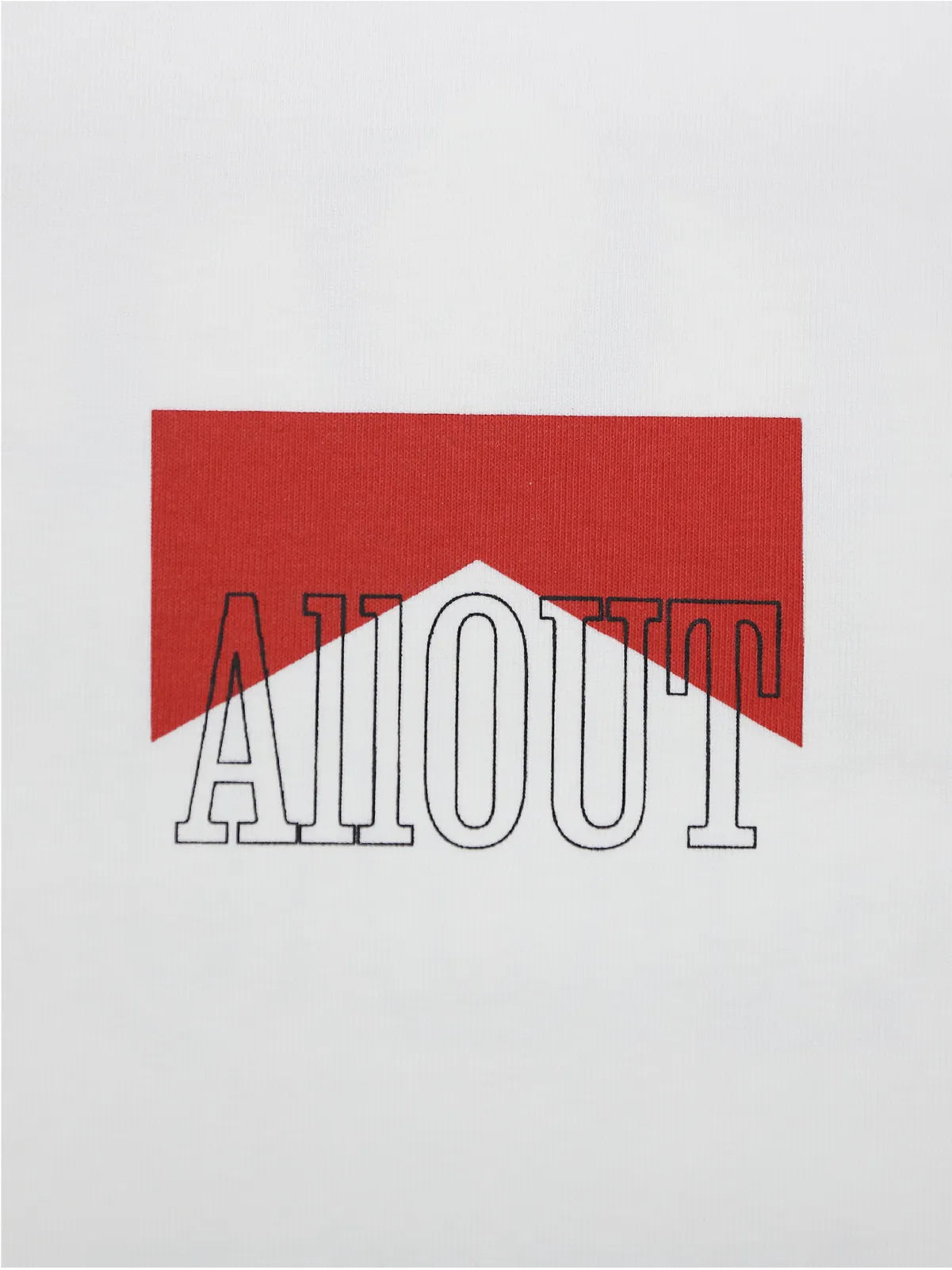 T-shirt CHEVRON EMBLEM【WHITE】