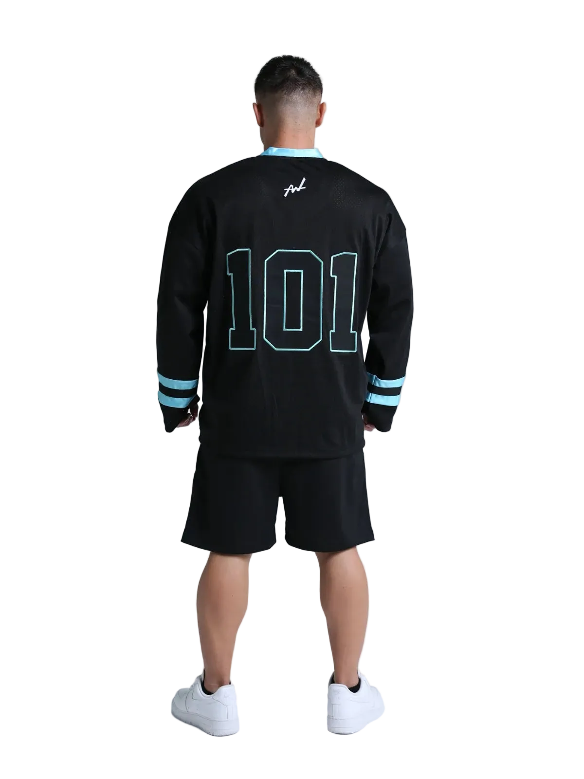 HOCKEY SHIRT STRIVE LONG SLEEVE BLACK