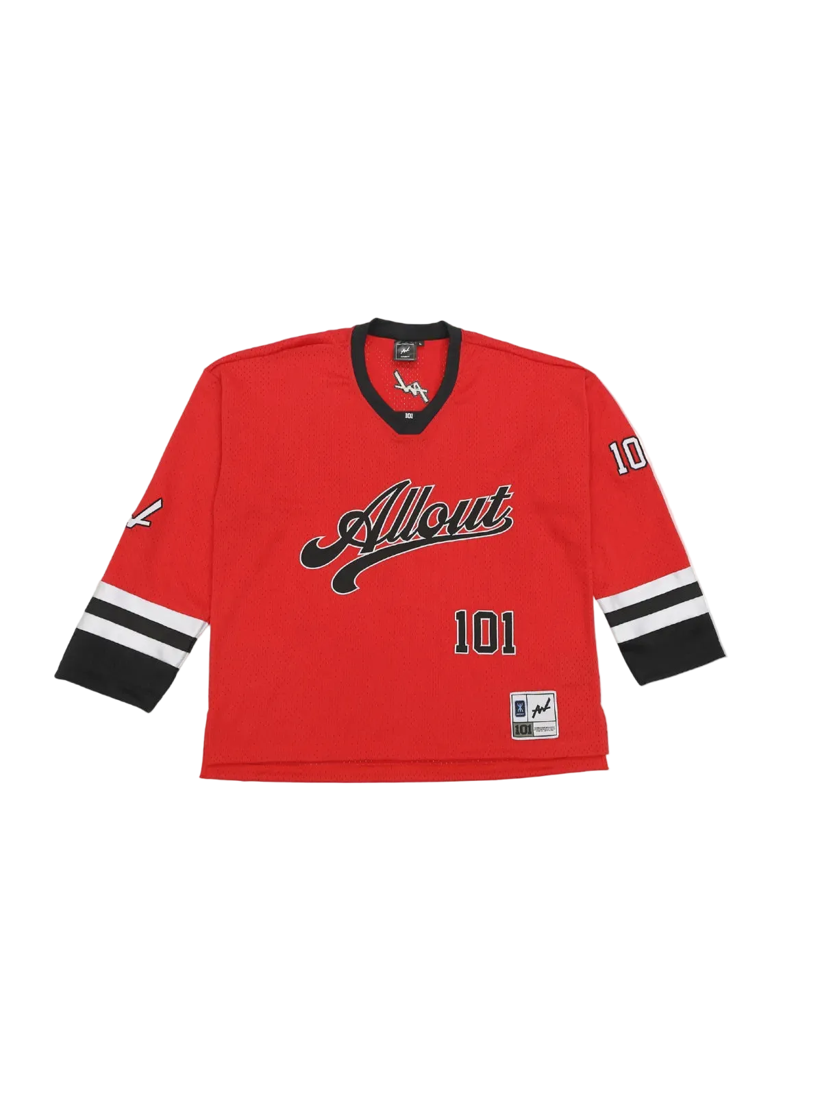 HOCKEY SHIRT STRIVE LONG SLEEVE RED