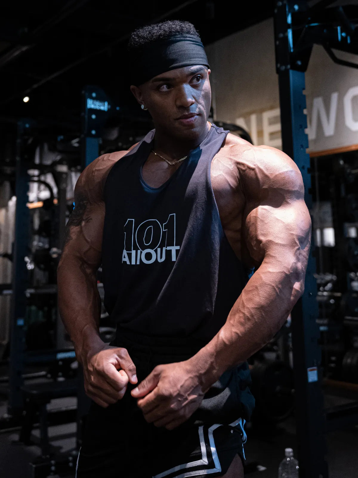 STRINGER ""OUTLINE LOGO"" BLACK