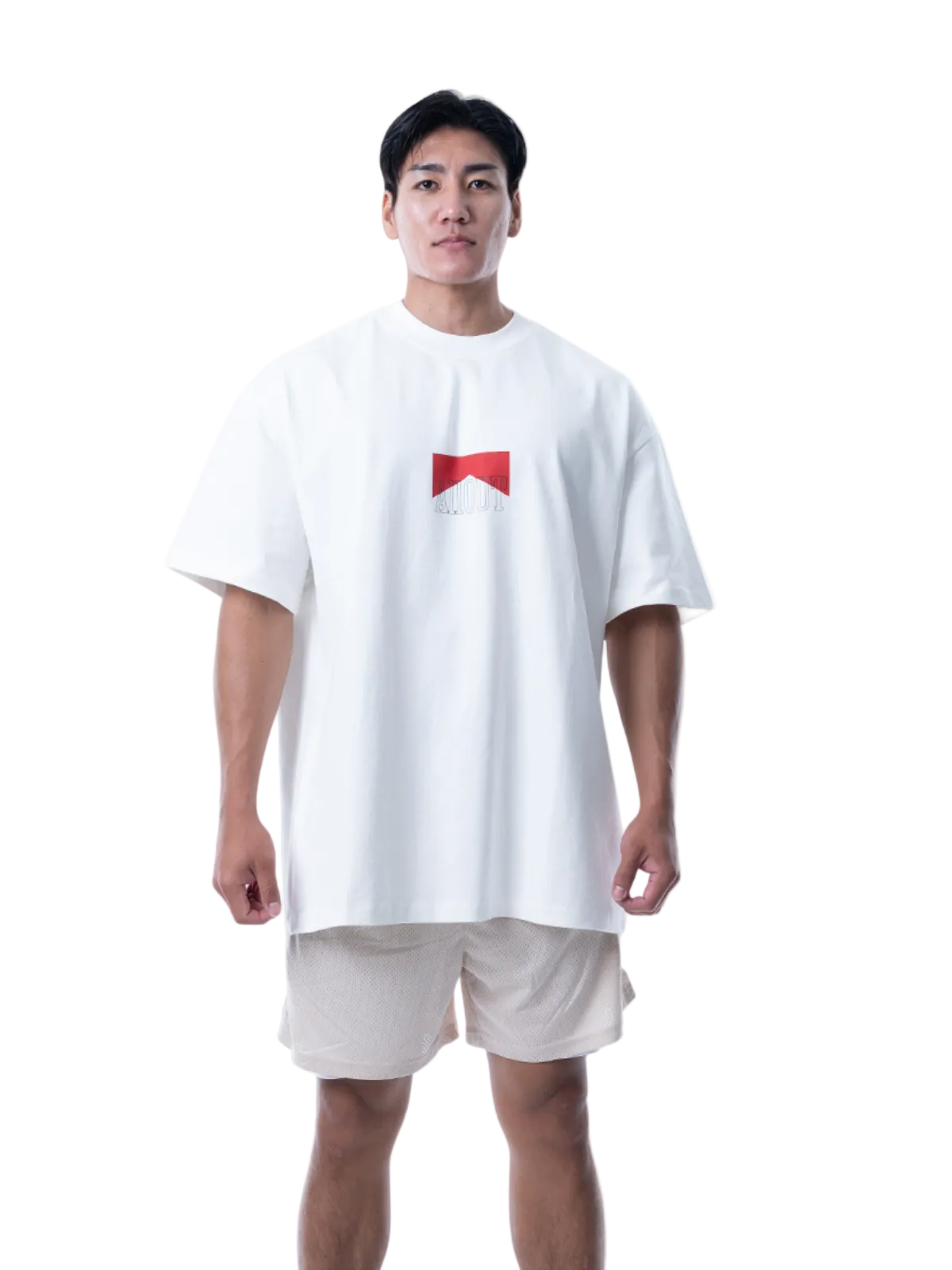 T-shirt CHEVRON EMBLEM【WHITE】