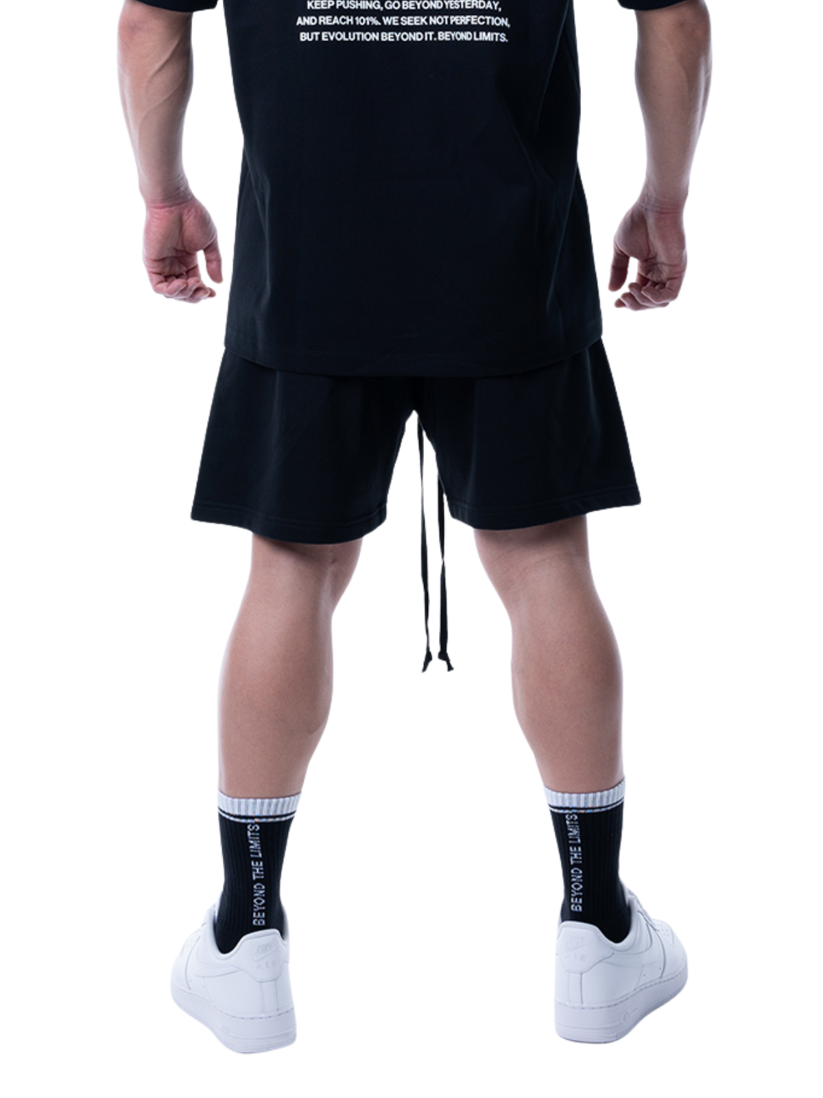 SWEAT SHORTS (BLACK)