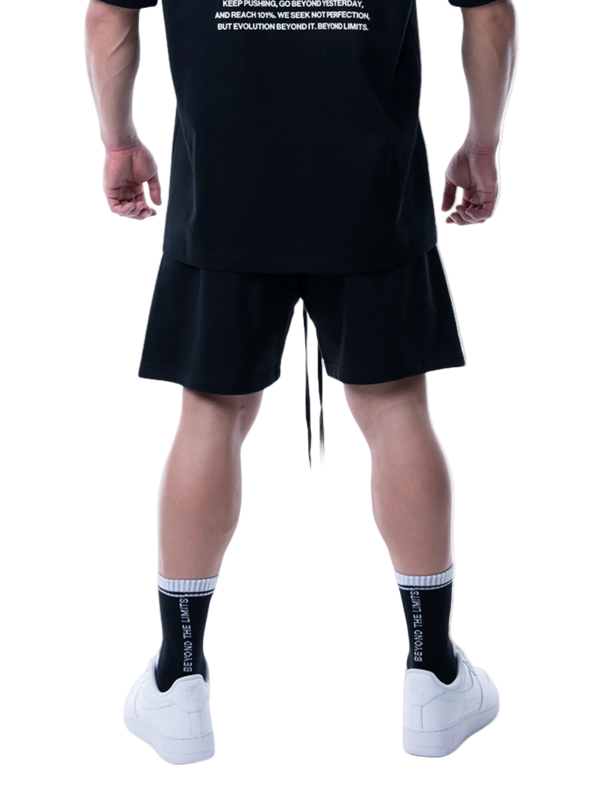 SWEAT SHORTS (BLACK)