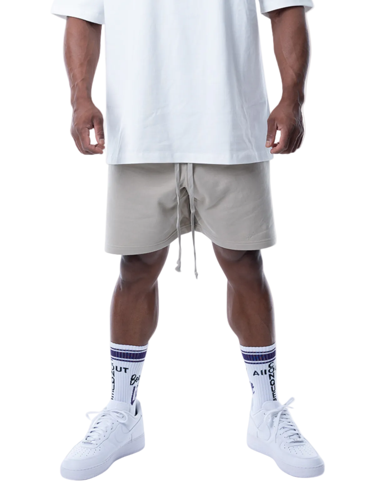 SWEAT SHORTS (BEIGE)