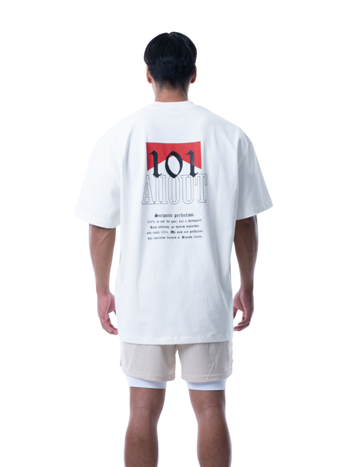 T-shirt CHEVRON EMBLEM【WHITE】