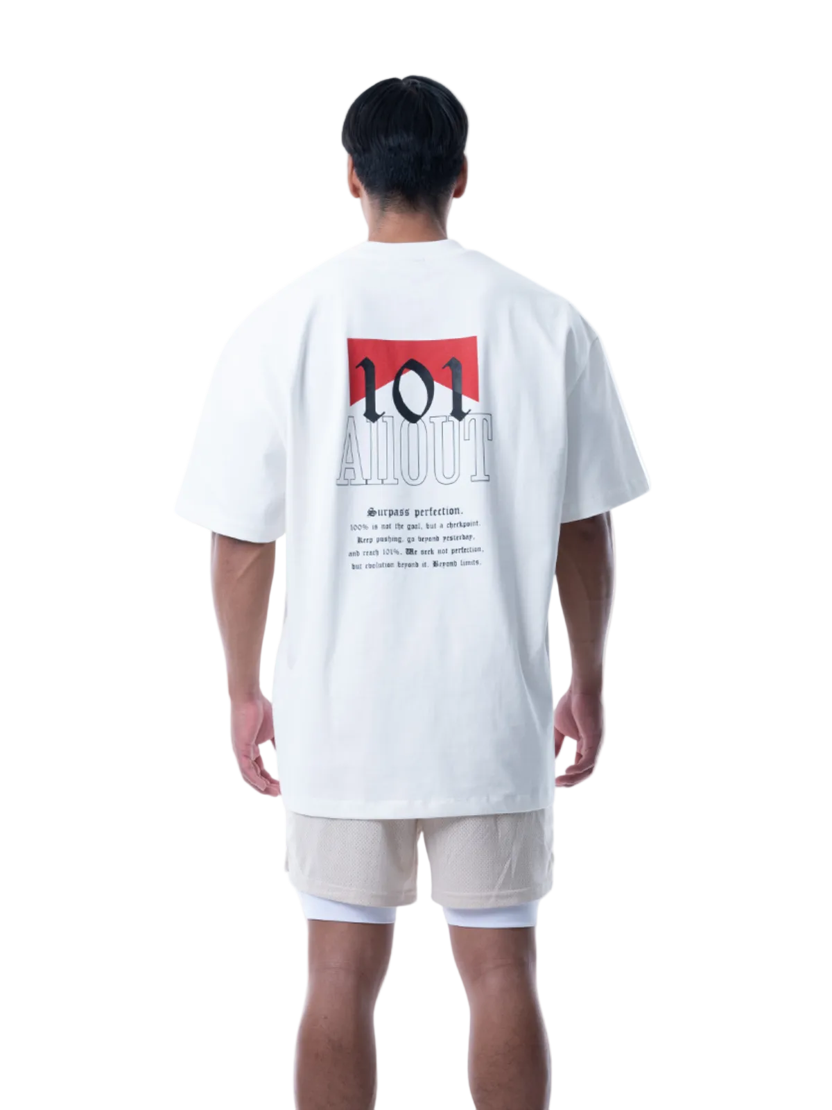 T-shirt CHEVRON EMBLEM【WHITE】