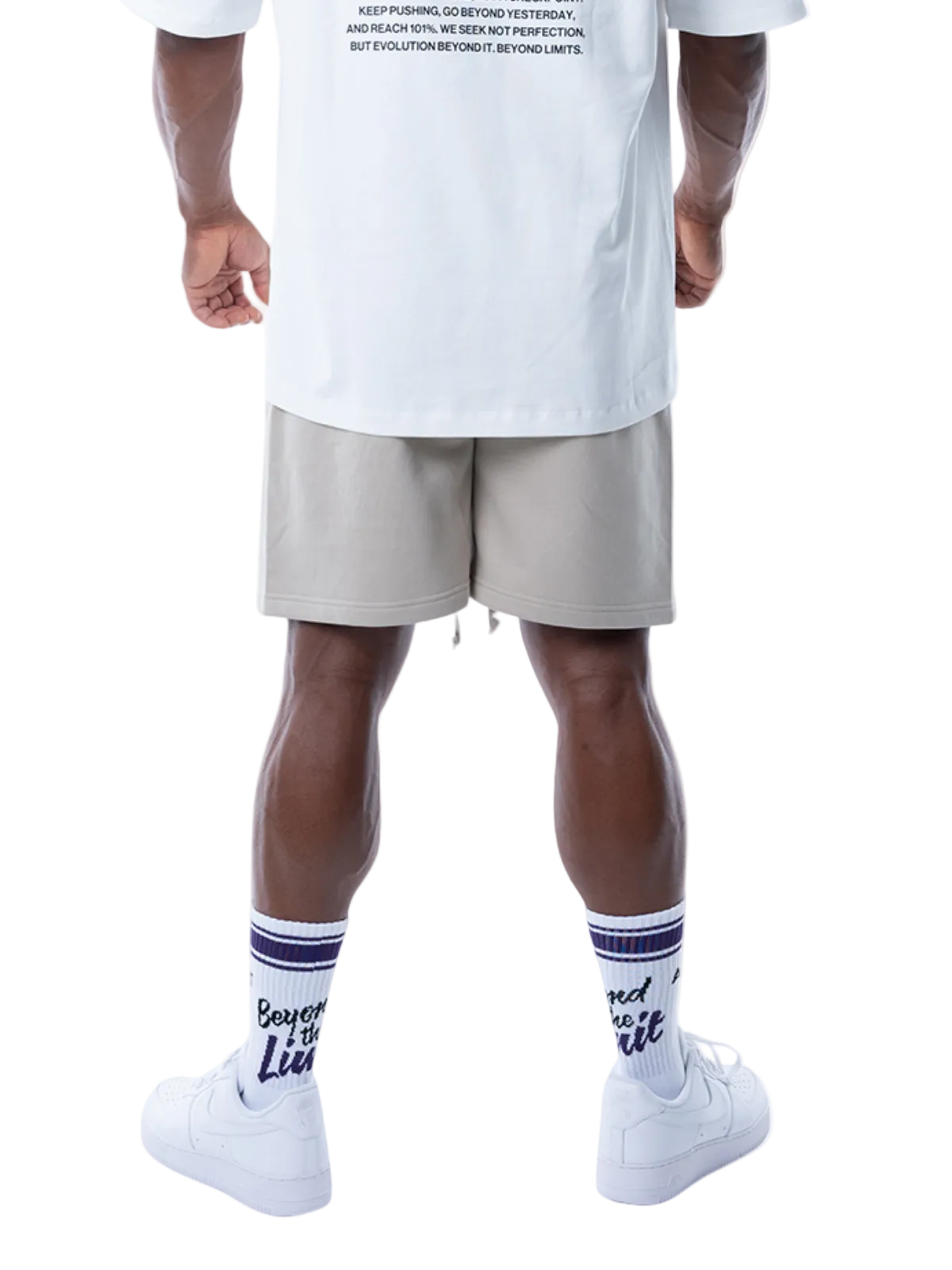 SWEAT SHORTS (BEIGE)