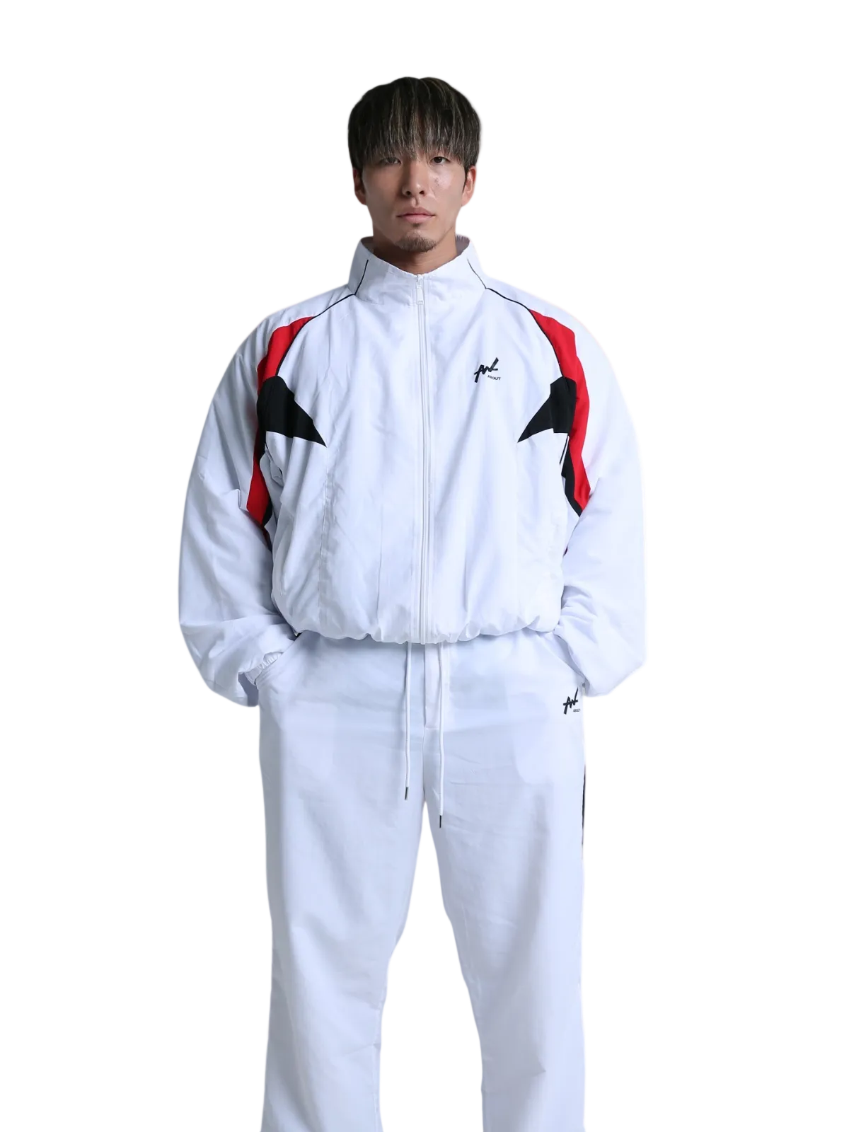 TRACK JACKET WEDGE WHITE