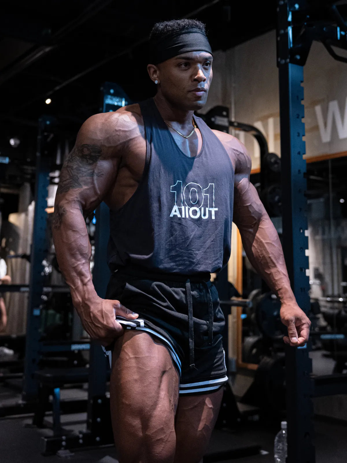 STRINGER ""OUTLINE LOGO"" BLACK