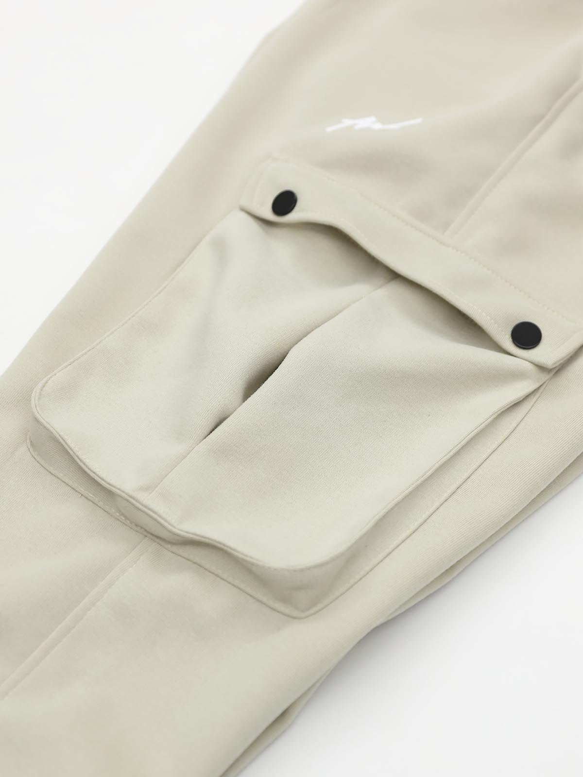 CARGO PANTS ONE POINT LOGO(BEIGE)
