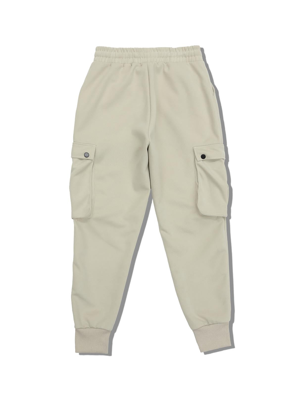 CARGO PANTS ONE POINT LOGO(BEIGE)