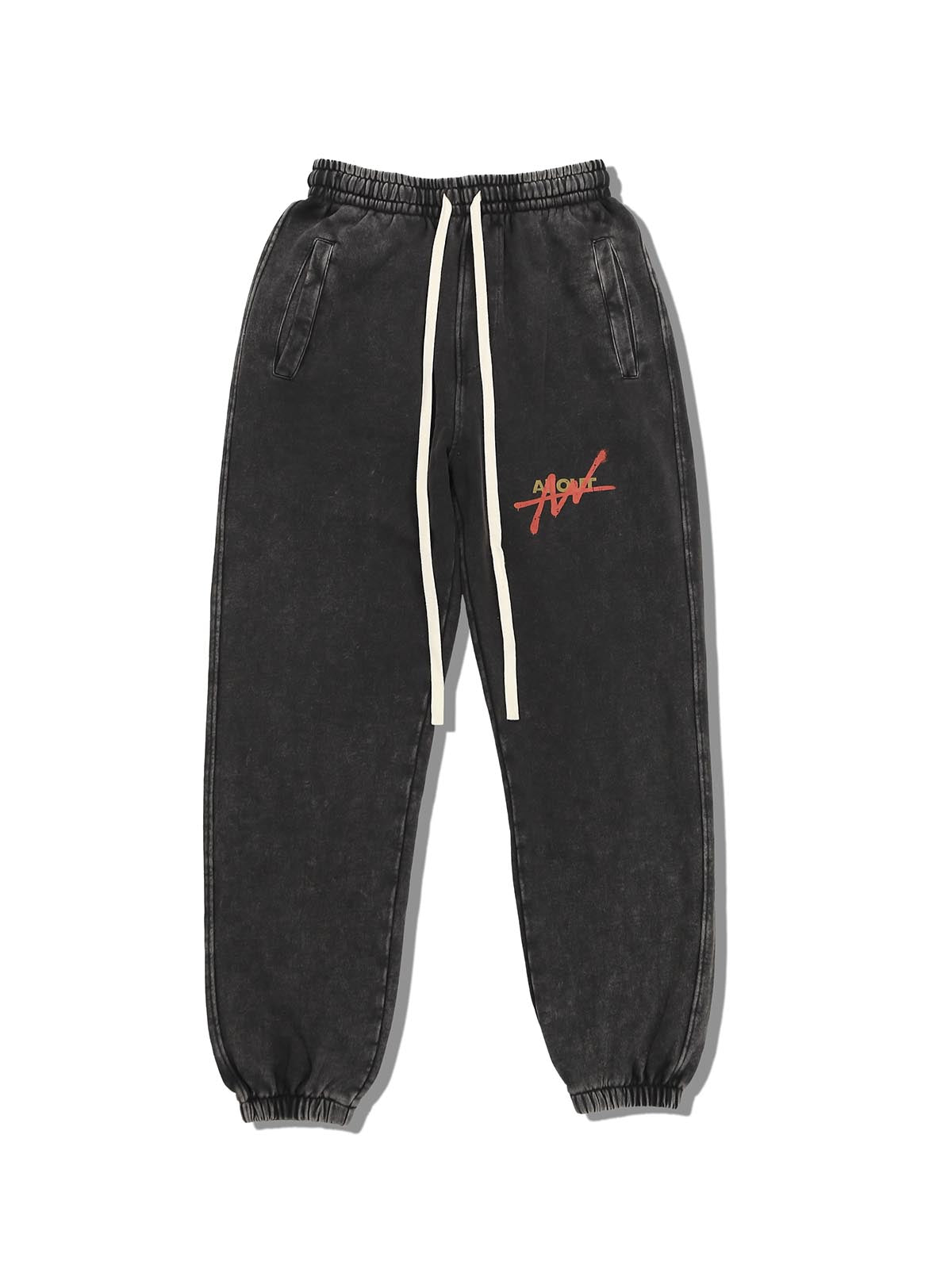 SWEAT PANTS VINTAGE LOGO(DARK GRAY)