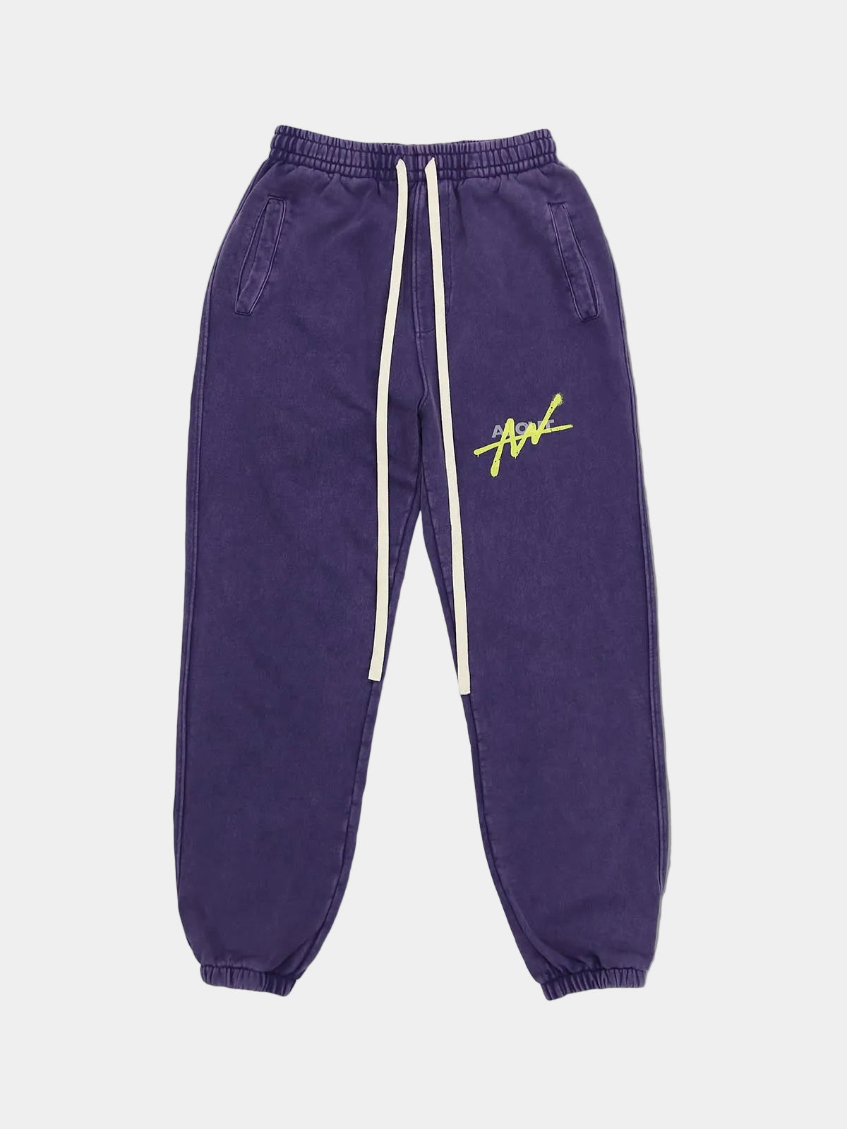 SWEAT PANTS VINTAGE LOGO(PURPLE)