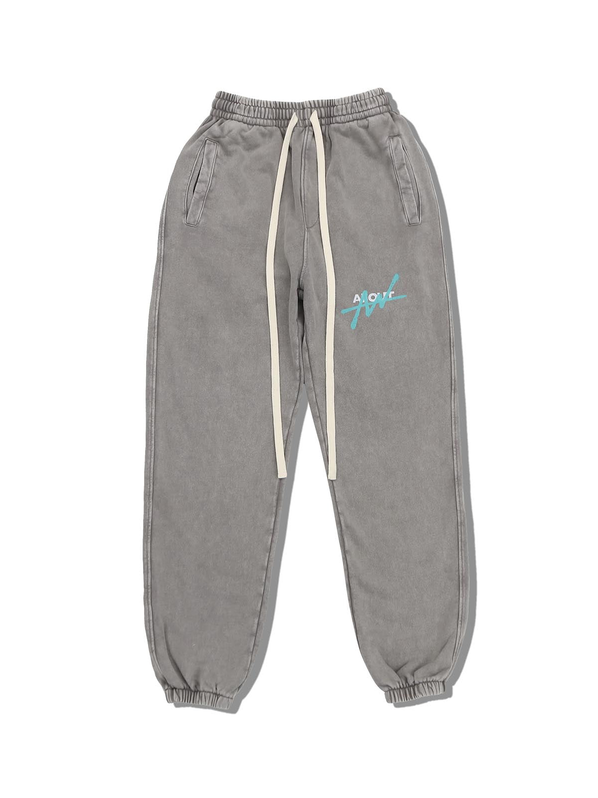 SWEAT PANTS VINTAGE LOGO(LIGHT GRAY)