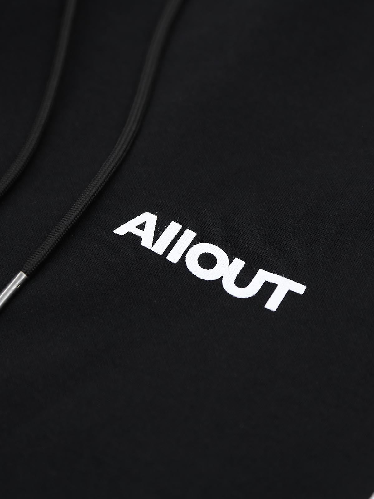 SWEAT PANTS SPRAY (BLACK)