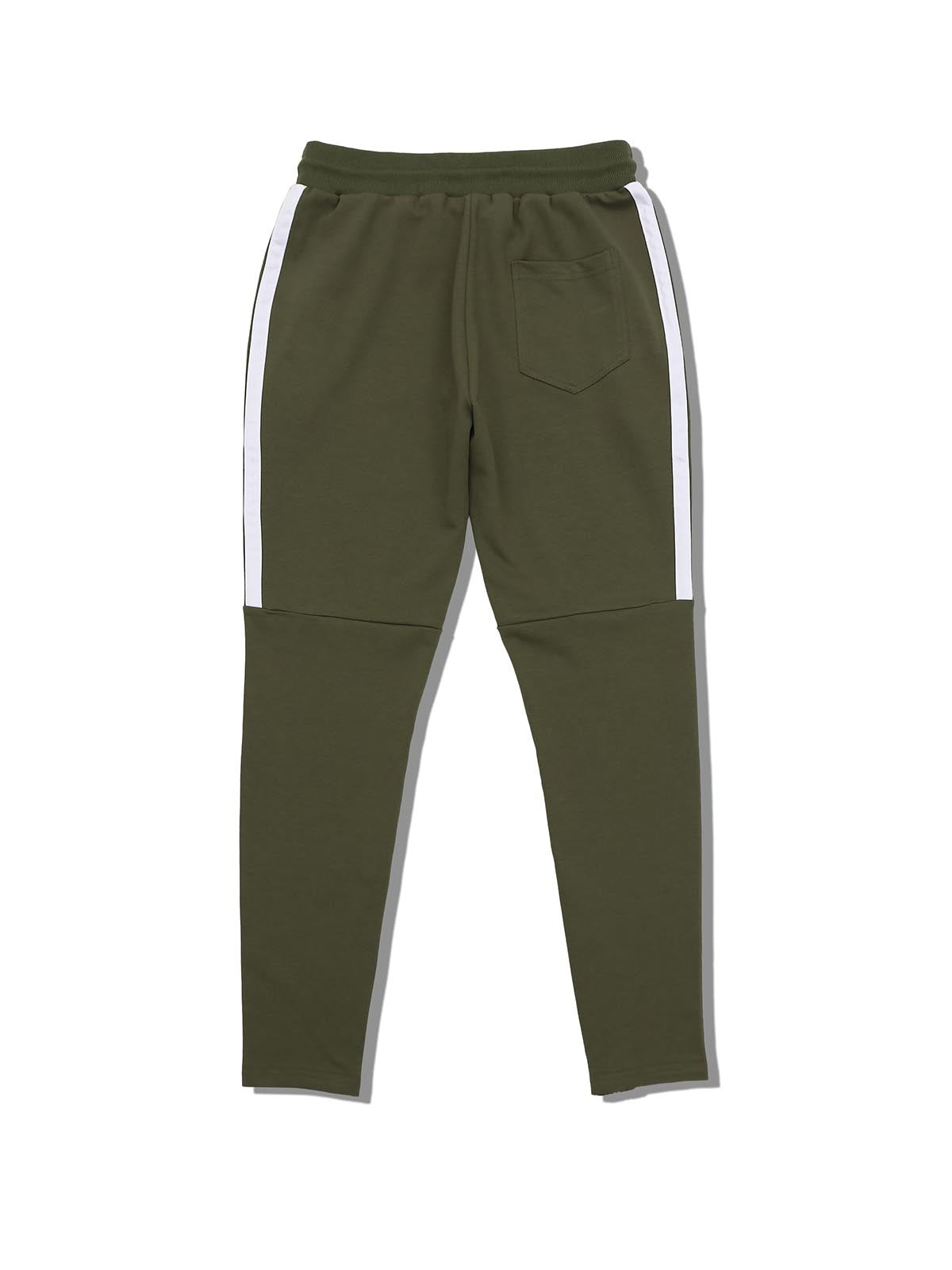 2 LINE STRETCH PANTS(KHAKI)
