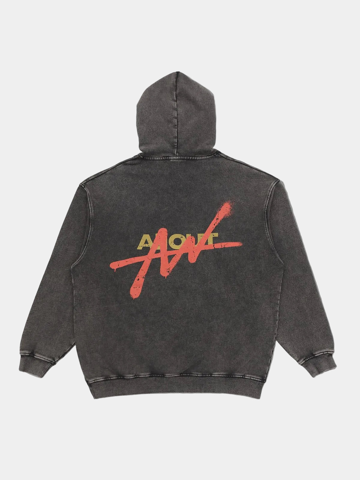 SWEAT HOODIE SPRAY (BLACK)
