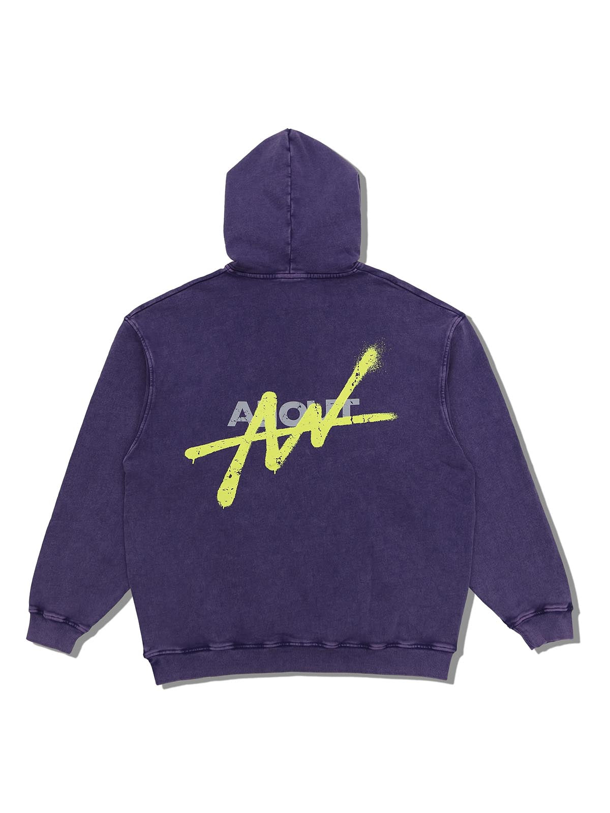SWEAT HOODIE VINTAGE LOGO(PURPLE)
