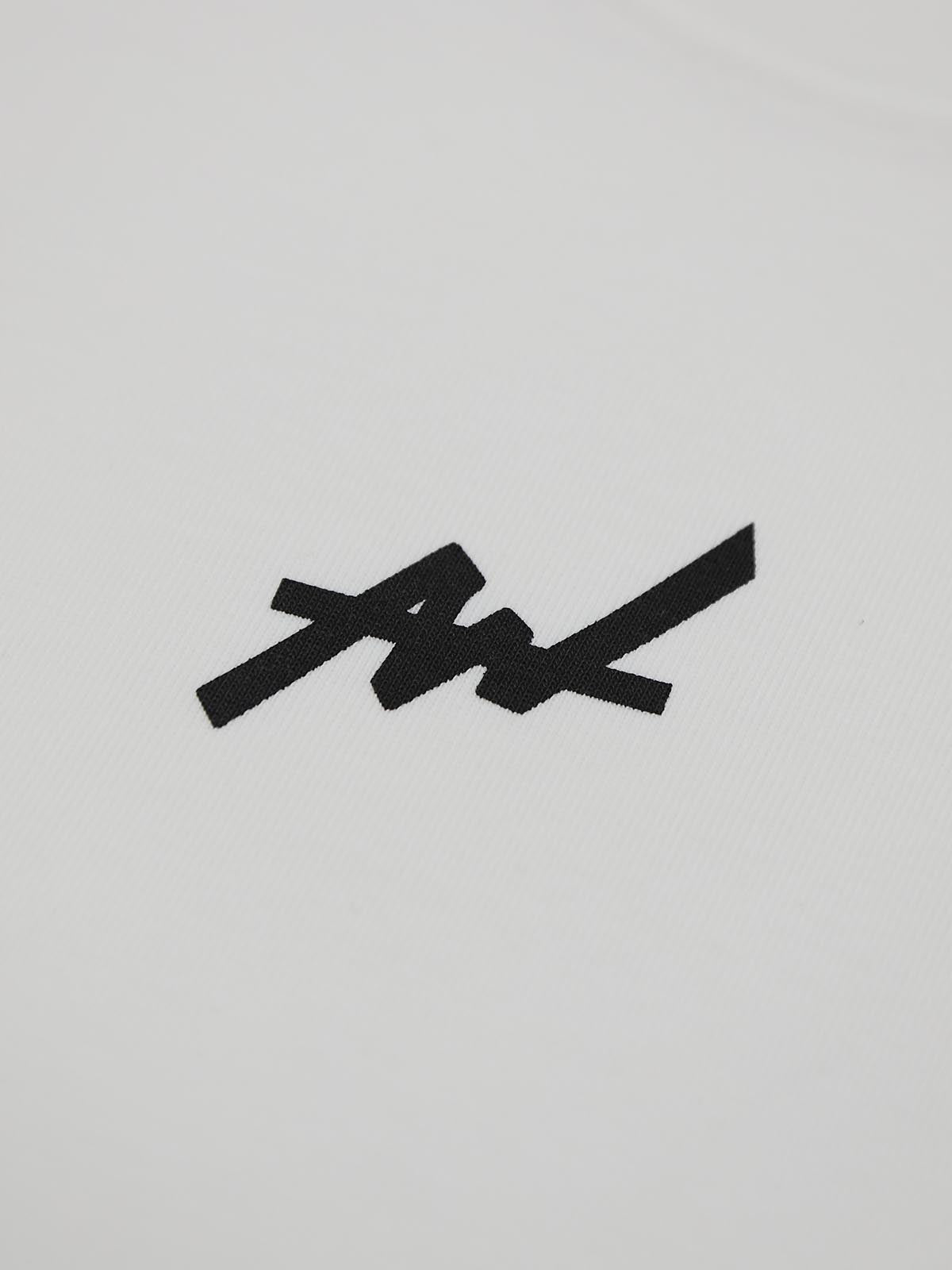 T-shirt SIMPLE LOGO BIG SILHOUETTE(WHITE)