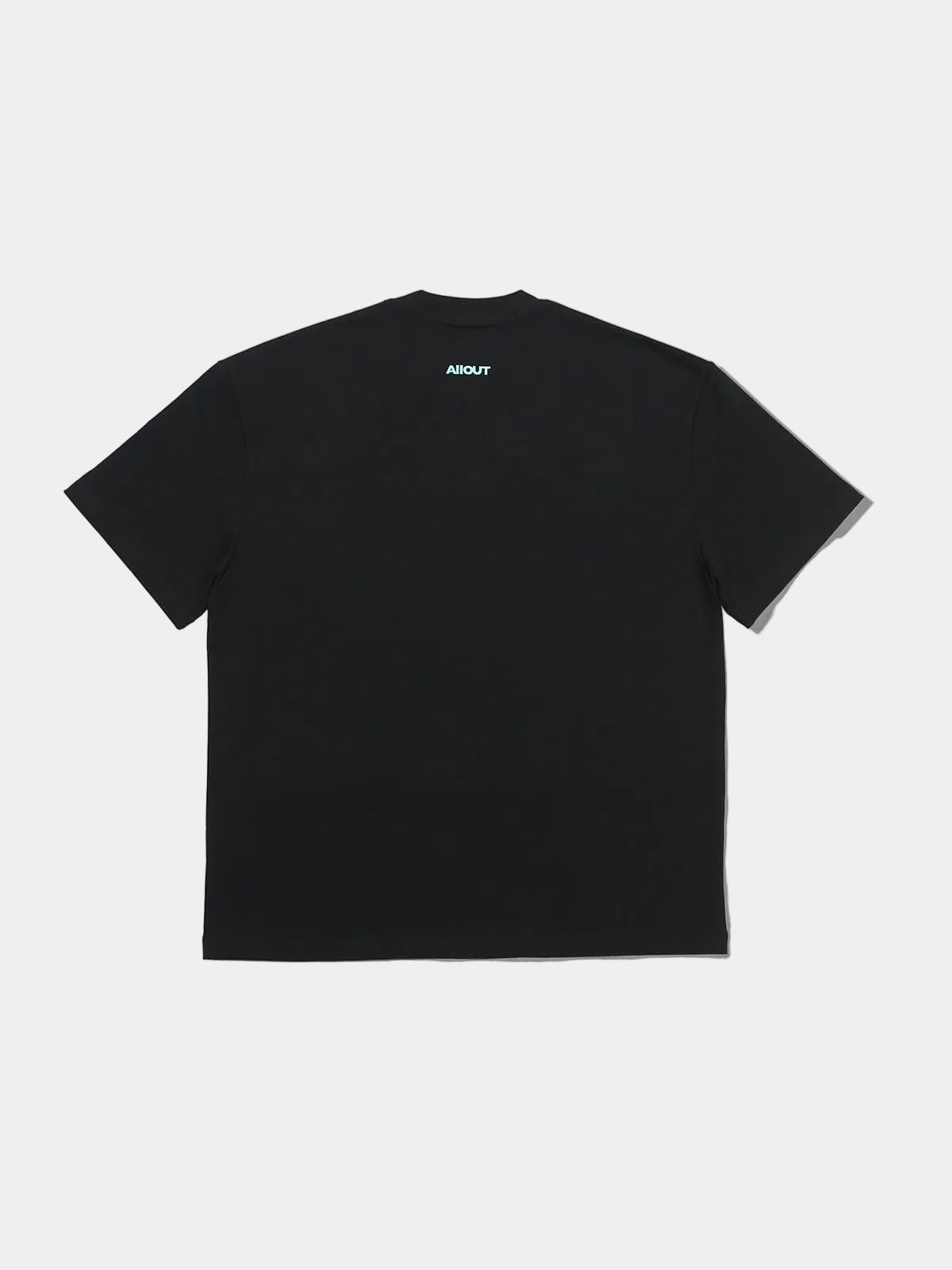 T-shirt SIMPLE LOGO BIG SILHOUETTE(BLACK)