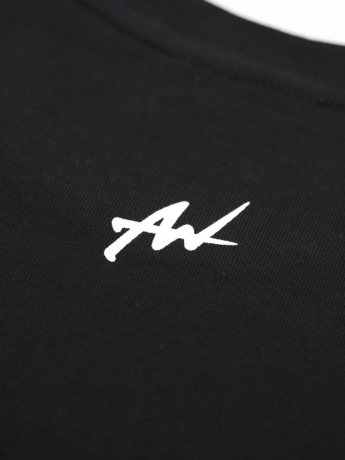 NO SLEEVE HANDCRAFTED LOGO(BLACK)