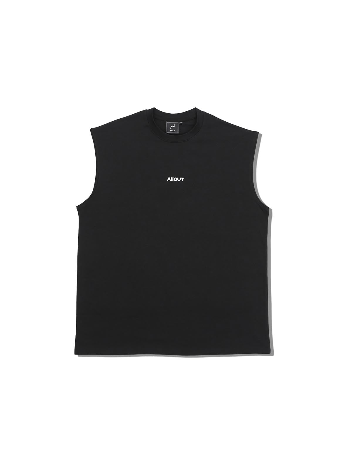 NO SLEEVE HANDCRAFTED LOGO(BLACK)