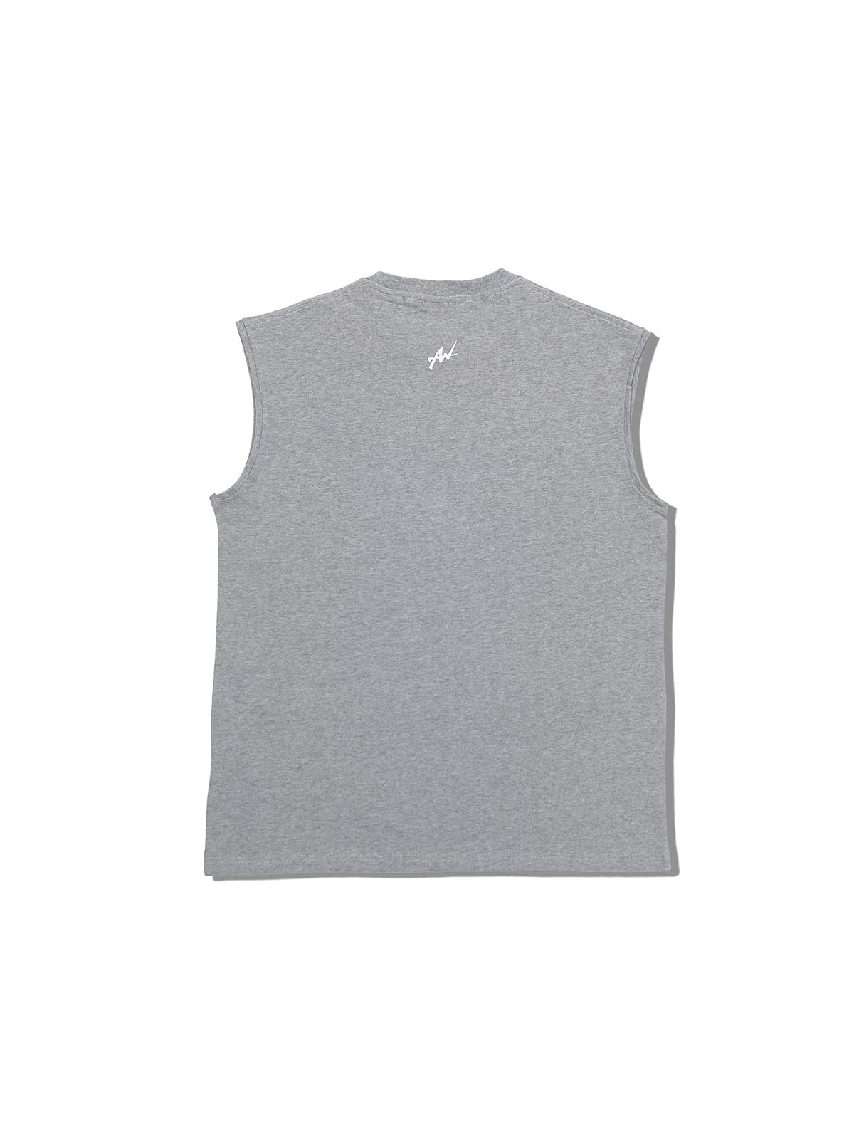 NO SLEEVE HANDCRAFTED LOGO(GRAY)