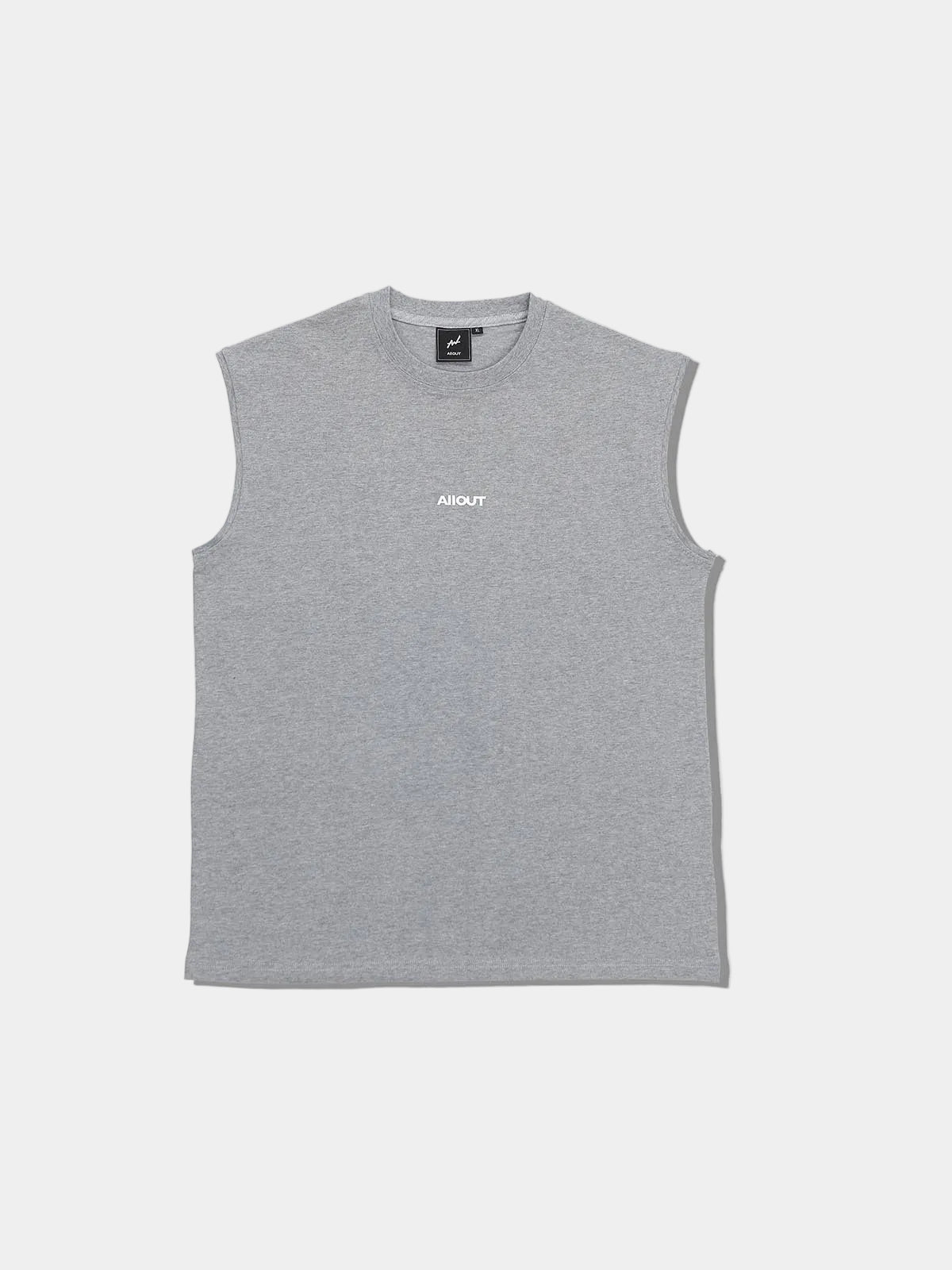NO SLEEVE HANDCRAFTED LOGO(GRAY)