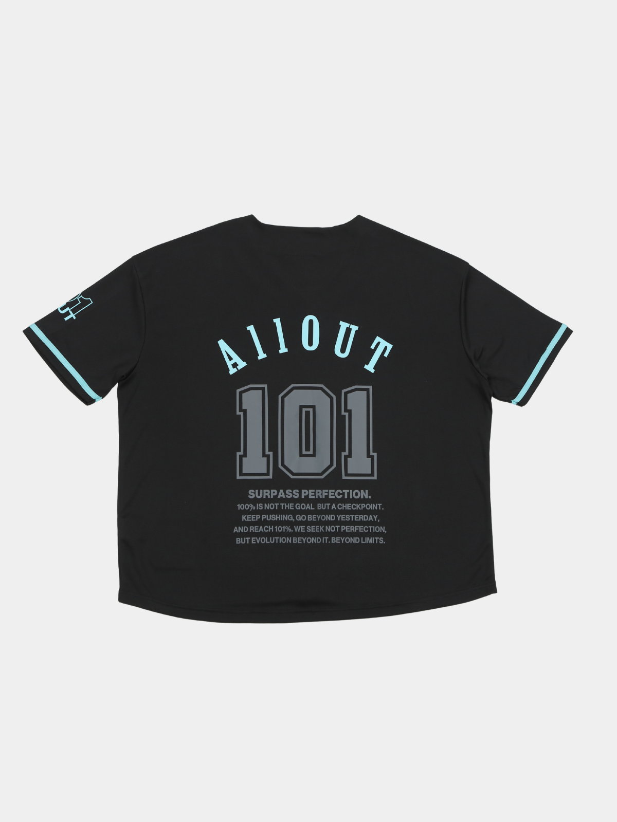 BASEBALL SHIRT LEGACY 101 BLACK