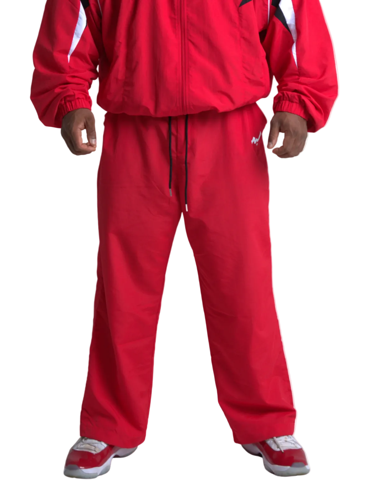 TRACK PANTS WEDGE RED