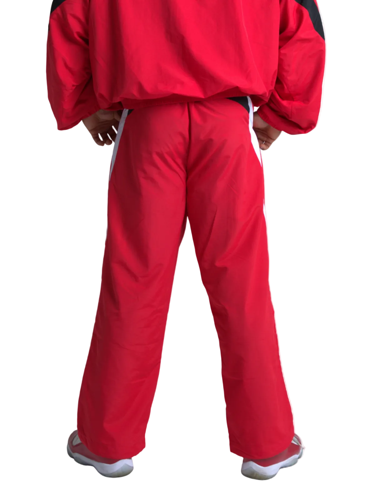 TRACK PANTS WEDGE RED