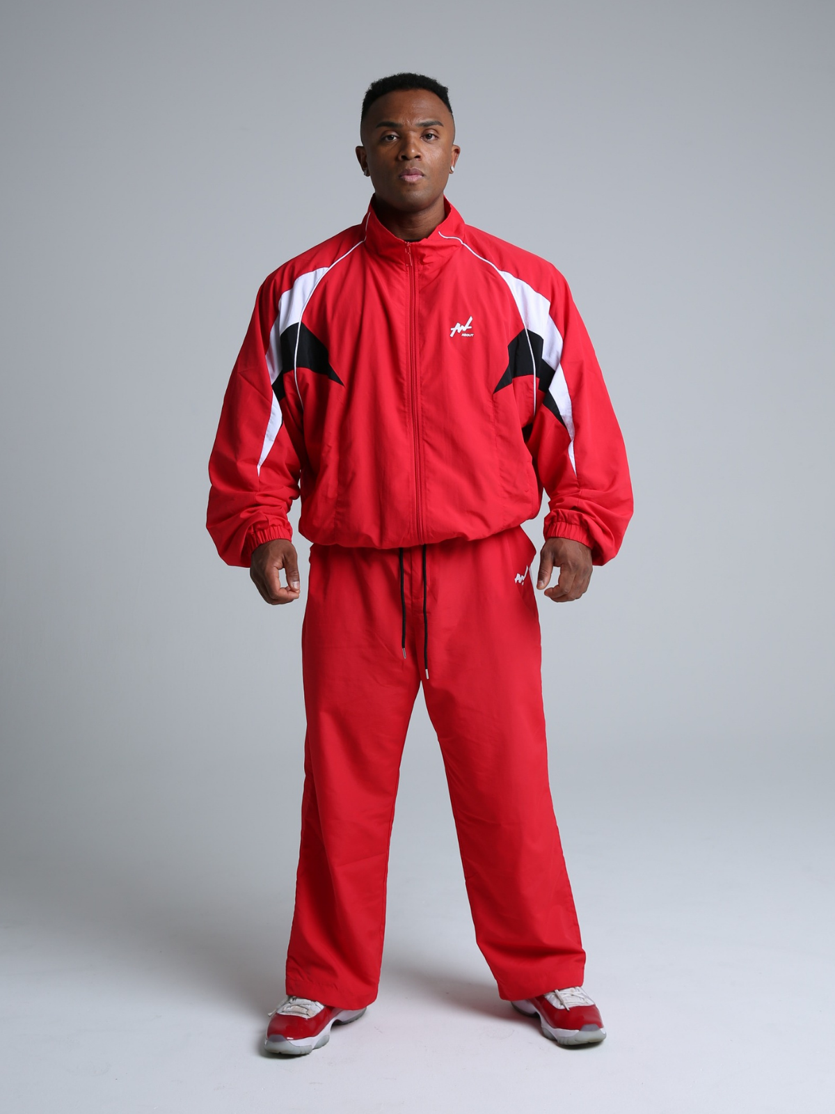 TRACK JACKET WEDGE RED