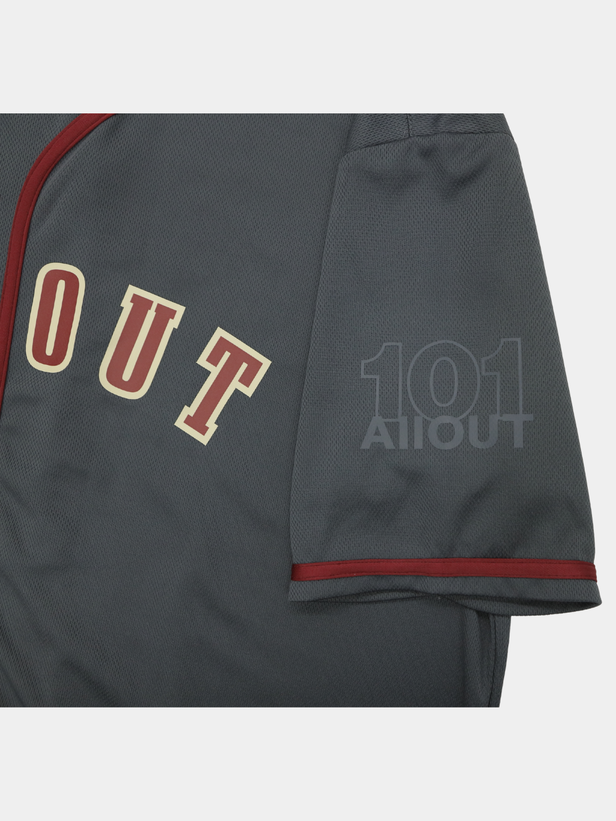 BASEBALL SHIRT LEGACY 101 GRAY