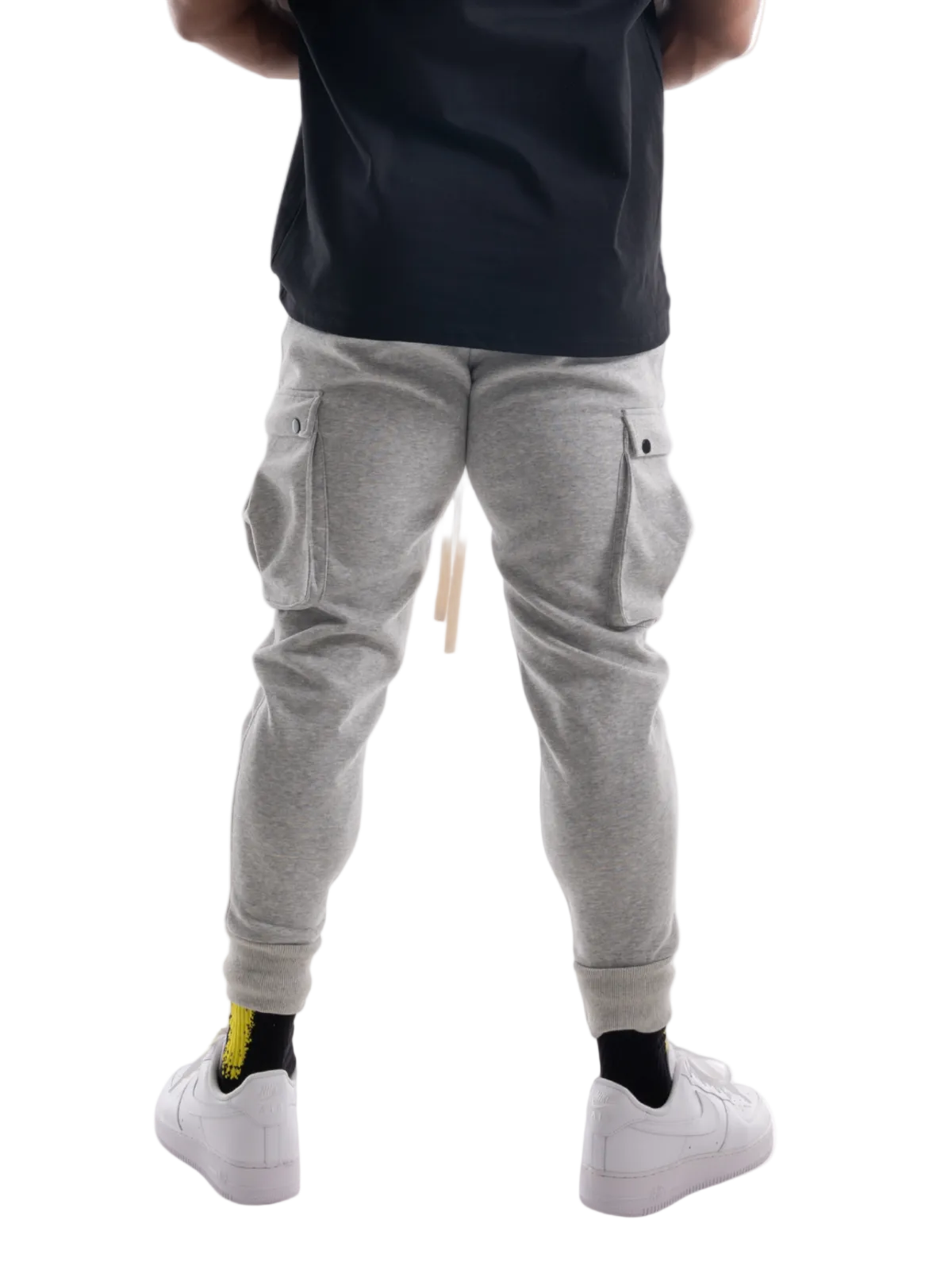 CARGO PANTS ONE POINT LOGO(GRAY)