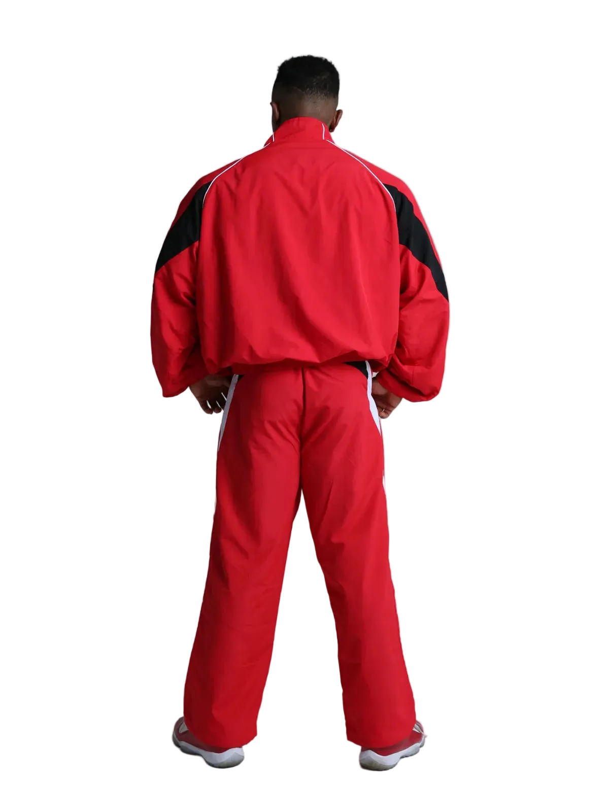 TRACK JACKET WEDGE RED