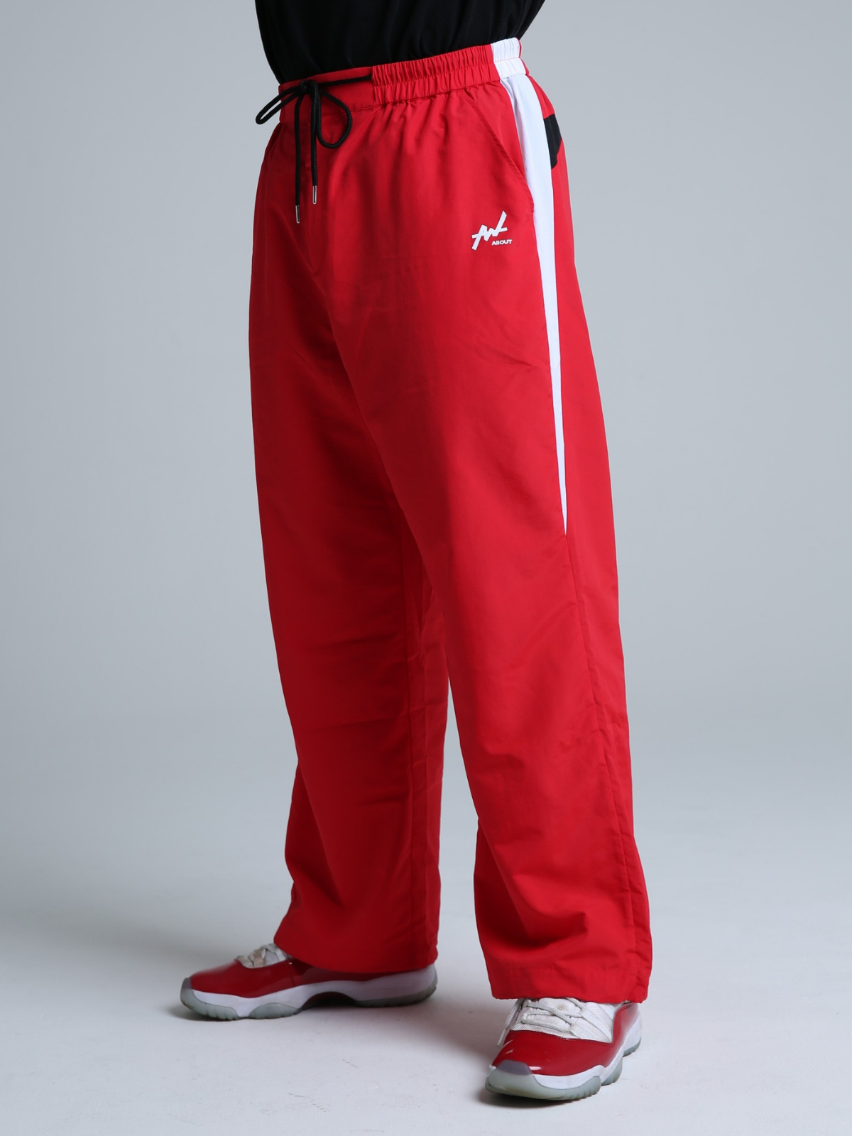 TRACK PANTS WEDGE RED