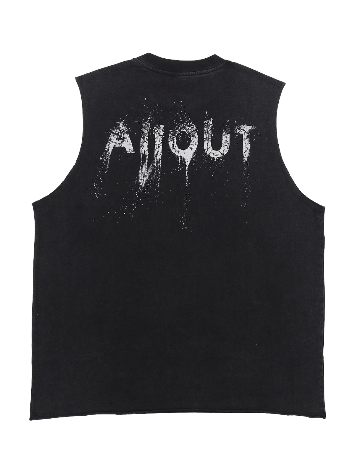 TANK TOP DISTORTION BLACK